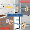 4PCS Nails Decorative Cover Advertisement Fixing Screw Glass Fastener Stainless Steel Advertising Screws Mirror Hardware