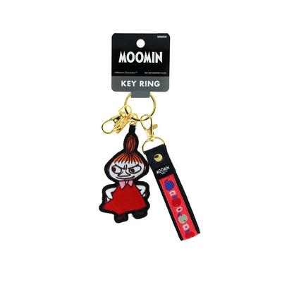 Sunstar Stationery Moomin Embroidered Little My Keychain S8351562