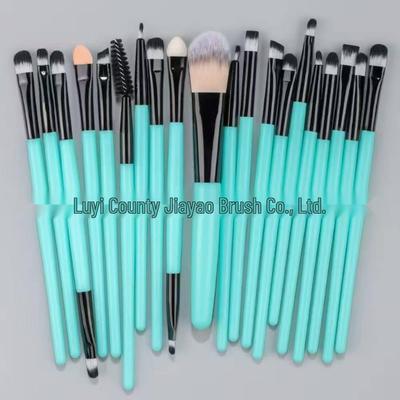 20-teiliges Augen-Make-up-Pinselset - Enthält Lidschatten- & Rougepinsel - Komplette Beauty-Werkzeugsammlung