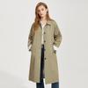 Women's Stylish Mid-Length Trench Coat