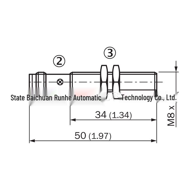 SICK IME08-02BNSZT0S Inductive Proximity Switch, Brand New #1040878