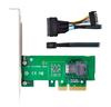 ChenYang SFF-8643 - PCI-E 4X Adapter SFF-8639 - SFF-8643 Cable for Mainboard U.2 SFF-8639 SSD Expansion