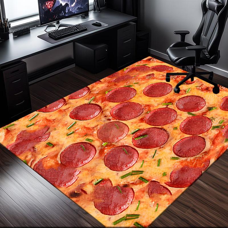 Egg Yolk Delight Rug Office Carpet Non-Slip Mat, Chair Rug Floor Covering for Gaming, Bedroom, Living Room , Home Decor Christmas Gift