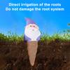 4 Pcs Gnome Self Watering Globes Terracotta Plant Watering Globes Slow Release Automatic Watering Bulbs for Indoor Outdoor Plants