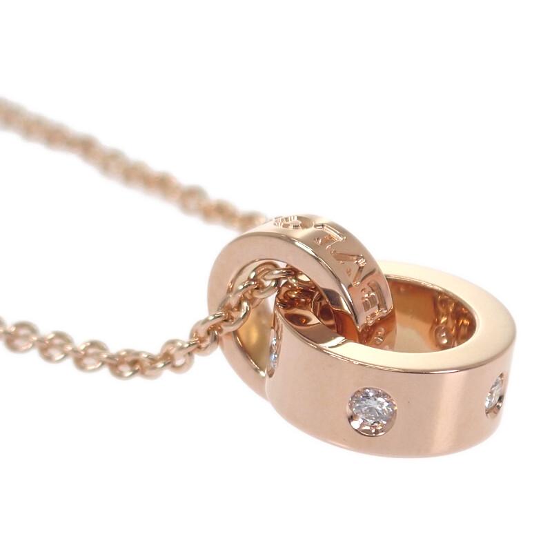 Bvlgari 354028 Halskette K18 Roségold/Diamant Damen