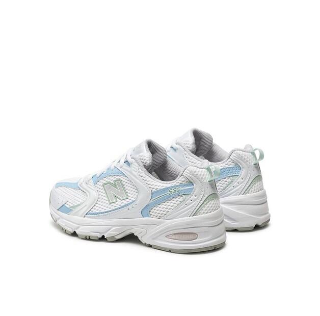 Baskets pour hommes New Balance Mr530pc blanches