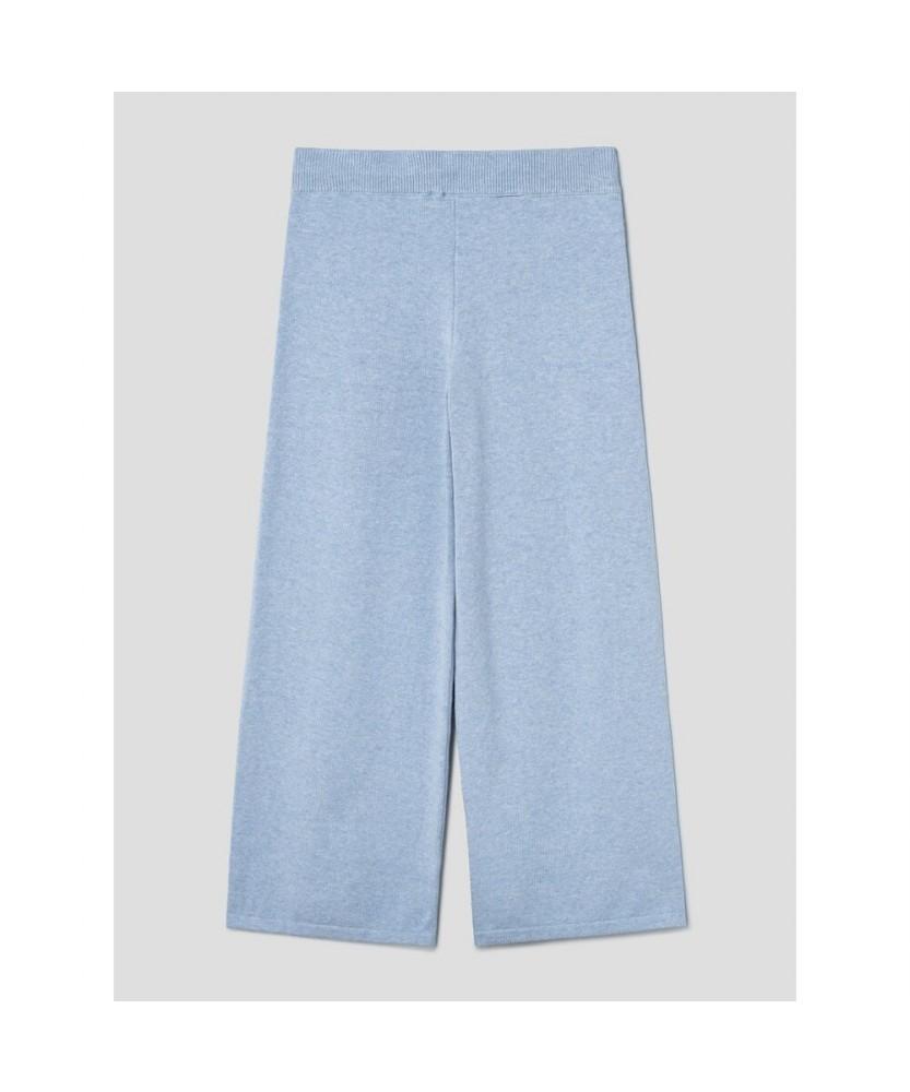 8SECONDS Wide Knit Pants Sky Blue