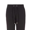 Emporio Armani SS23 Logo Print Drawstring Knit Joggers Women bottoms Black 3RTP58T-JEAZ-0210