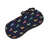 Sausage Dog Glasses Case Unisex Travel Accessories Dachshund Wiener Doxie Eyewear Protector Eyewear Container