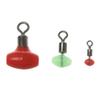 10Pcs/Bag Cross-Line Swivels Slider Beads T Shape Pulley Slide Rig Connector Luminous Green Saltwater Fishing Terminal Tackle