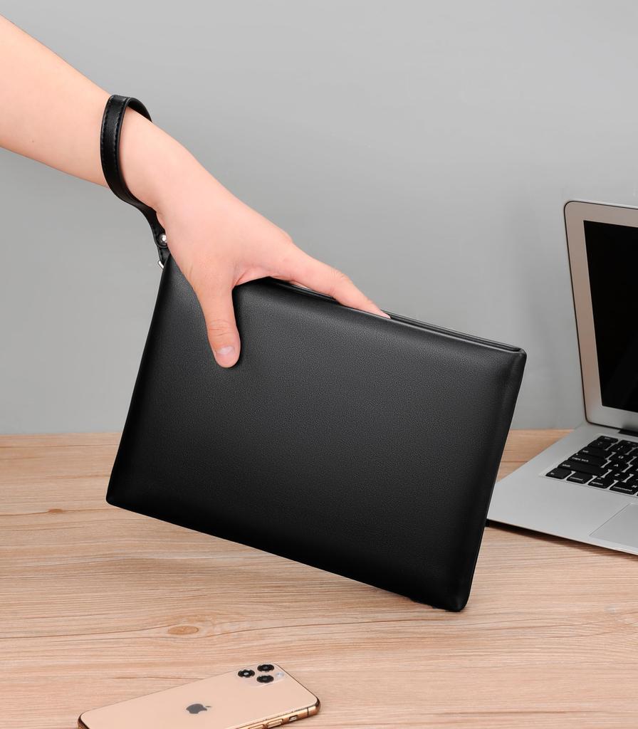 Clutch Bag for Men and Women Second Brand [FSD.WG] - Stylish, Popular, Bag, Handheld, Leather, Lightweight, Formal, Wedding, Funeral, Party,