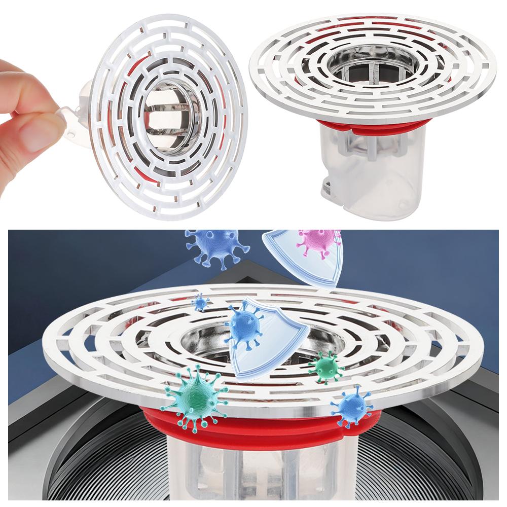 Odor Prevention Floor Drain Core Large Filter Screen Bathroom Sewer Device  Bathroom