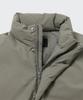 Musinsa Standard Daily Puffer Minimal Short Padded Jacket [Dusty Khaki]