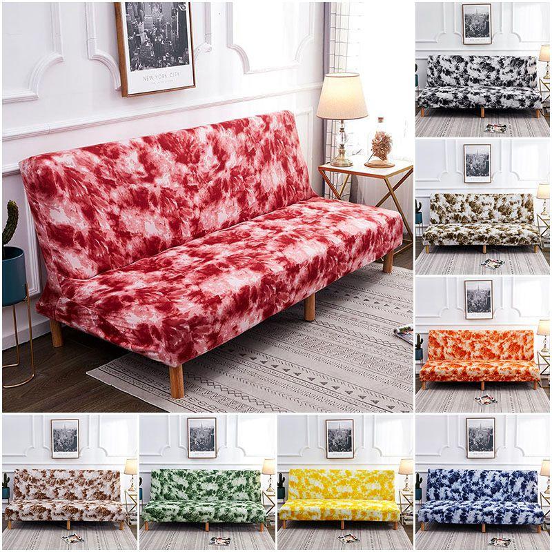 Luxurious Graffiti All-inclusive Couch Sofa Bed Case With Soft Non-slip Stretch Slipcover