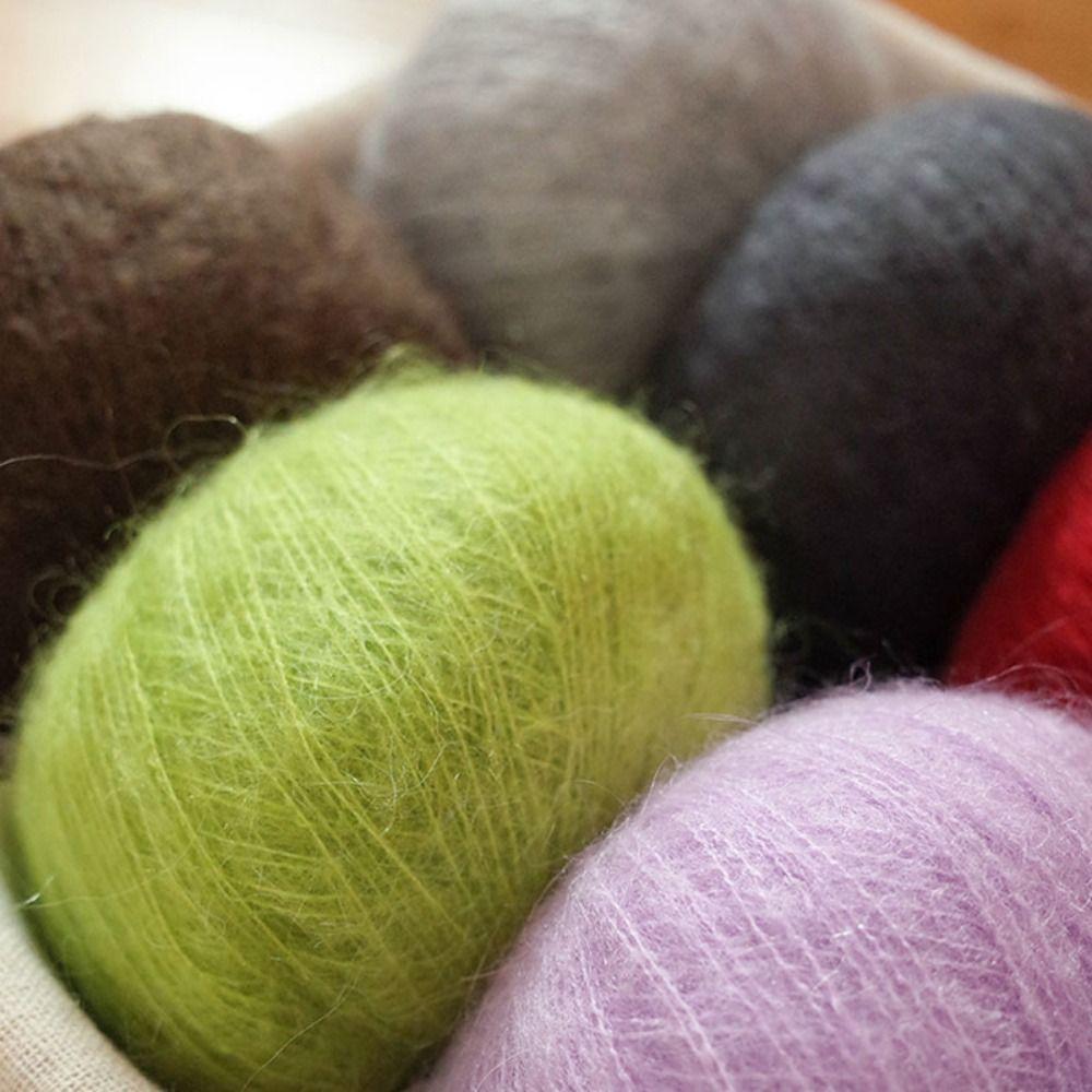 Skin-friendy Crochet Yarn Handmade Knitted Yarn Sweater Mohair Yarn Sewing