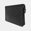 [Usado] Louis Vuitton Pochette Voyage MM 'Lona Monograma Eclipse Preta' - Muito Bom #17BI1V2