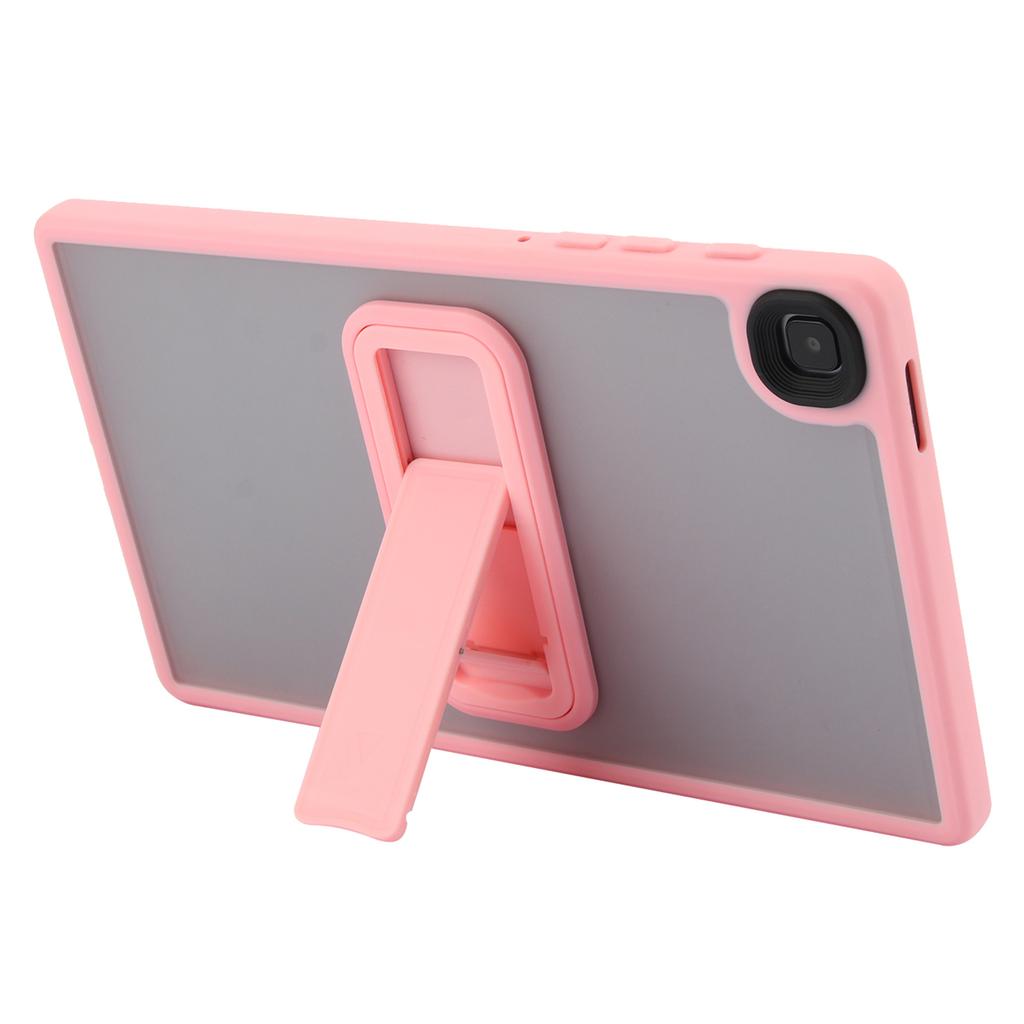 For Samsung Galaxy Tab A7 Lite 8.7-inch Case with Kickstand TPU+PC Skin-Touch Tablet Cover