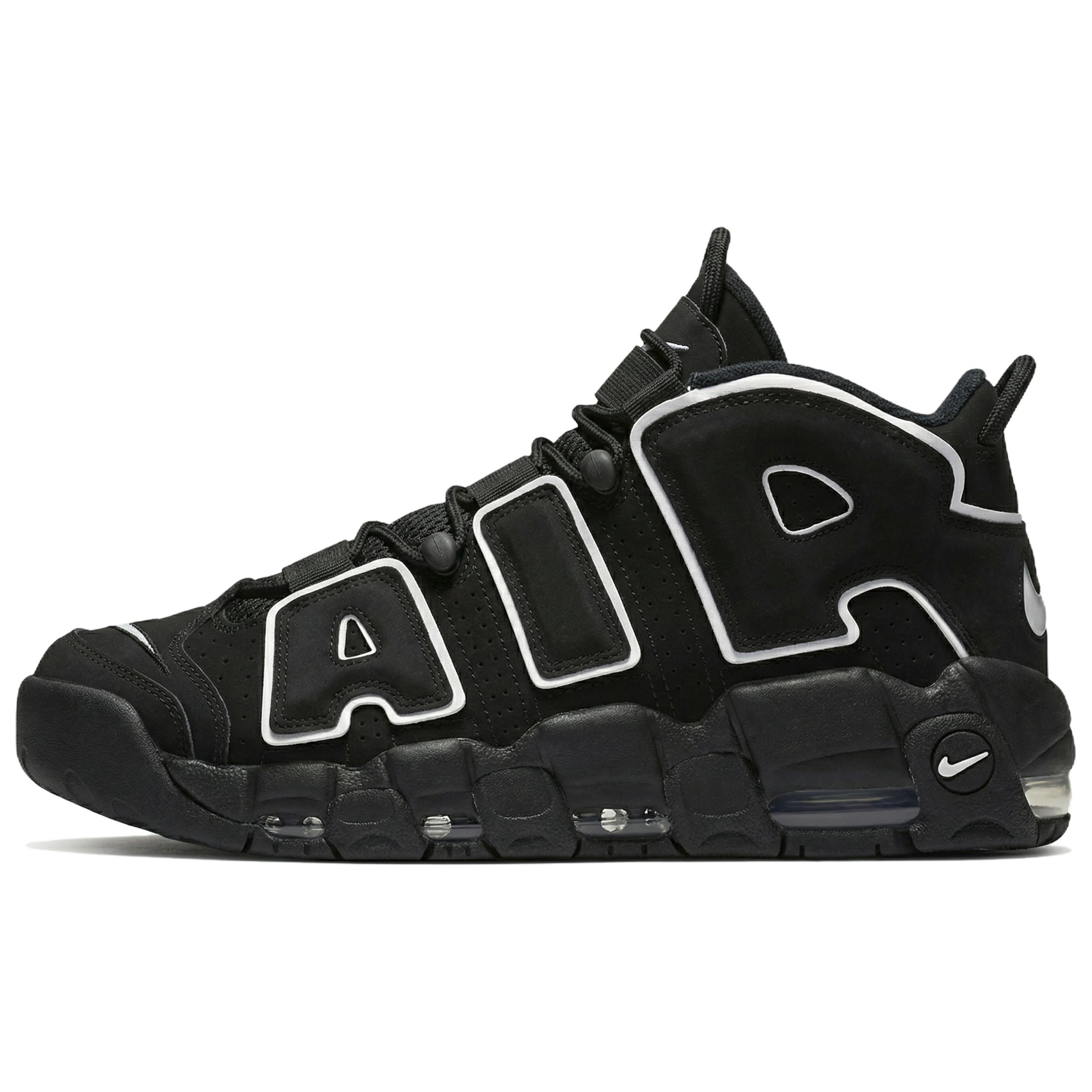 

Nike Air More Uptempo Black White 414962-002 42