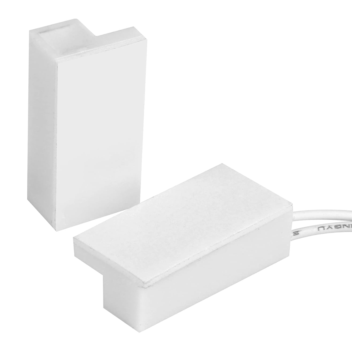 MC-38 Surface Mount Wired NC Door Sensor Alarm Magnetic Reed Switch White 10 Pair