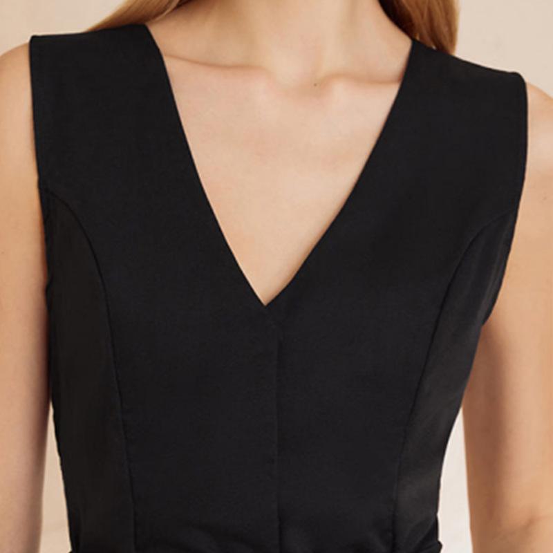 Gilet d'été décontracté pour femmes européennes et américaines - Nouveau style, élégance Old Money, 250272