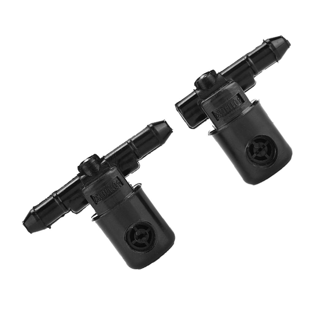 2Pcs Car Windshield Wiper Wash Nozzles Windscreen Wiper Washers Nozzles for Buick Opel 12782509