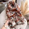 2025 Neuer Luxus-Paisley-Schal für Damen - Warmer Winter Ethno-Stil Pashmina-Schal Dicke Decke Wickeltuch Foulard