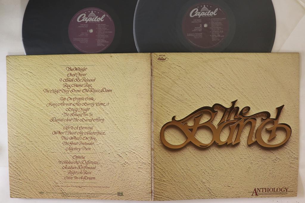 LP Record BAND - Anthology SKBO11856 Capitol Records 1978 US Rock Used