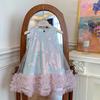 Girls' Summer Dress: Butterfly Sequin Skirt Elegant Princess Dress