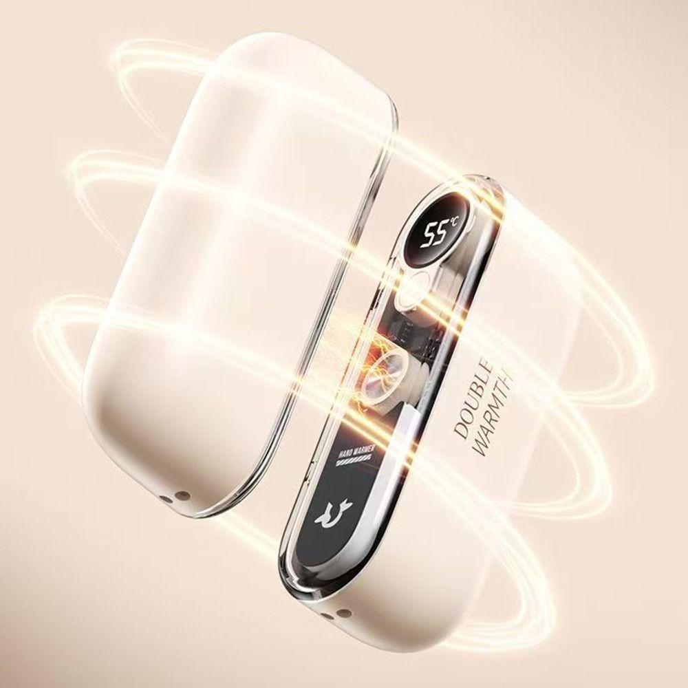 Colorful Light Electric Handwarmer Magnetic Portable Hand Heater Winter Use