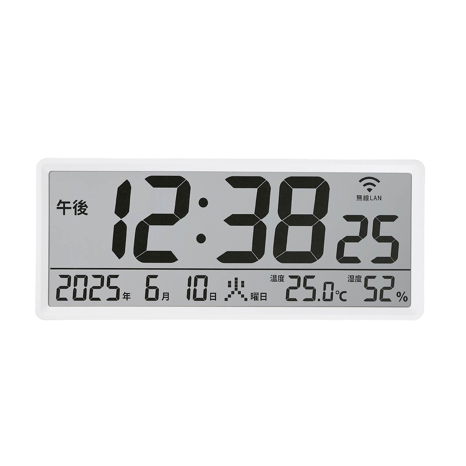 

MAG Wall Wireless Simple Large Size 15cm x Suitable for Living W821AWHZ Noah Precision (Mag) Clock/Table Clock, Digital, Wi-Fi Connectivity, LAN, NTP,