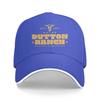 Pure Color Dad Hats Est   Montana  Rodeo Hat Sun Visor Baseball Caps Yellowstones Dutton Ranch Peaked Cap