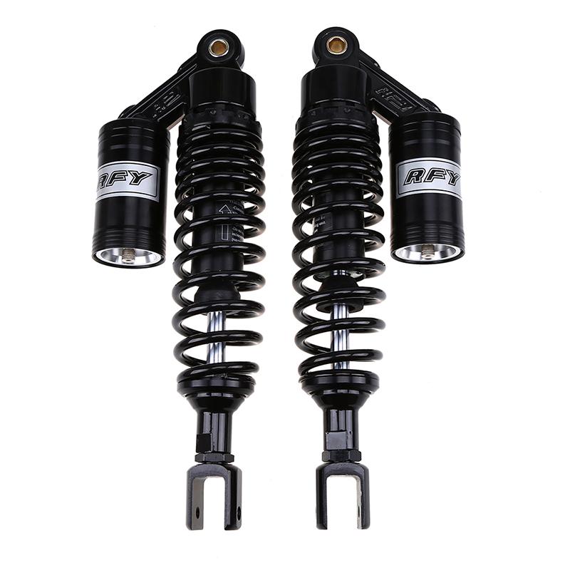 320mm 340mm 360mm 380mm Motorcycle Rear Air Shock Absorbers Suspension for Honda Yamaha Suzuki Shock Absorbers U-type Round Hole