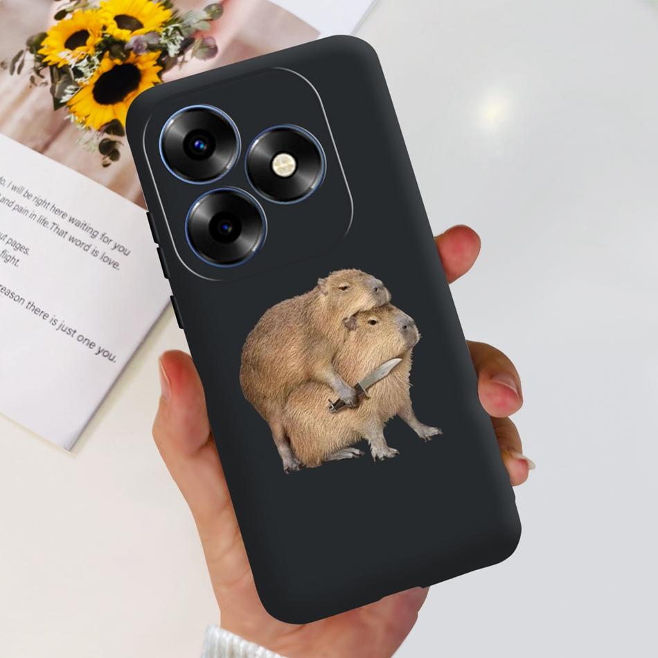 For Itel S23 Plus S681LN case itel S23 S665L Fashion Elegant Painted Soft Silicone TPU Phone Back Cover For Itel S23+ S23Plus