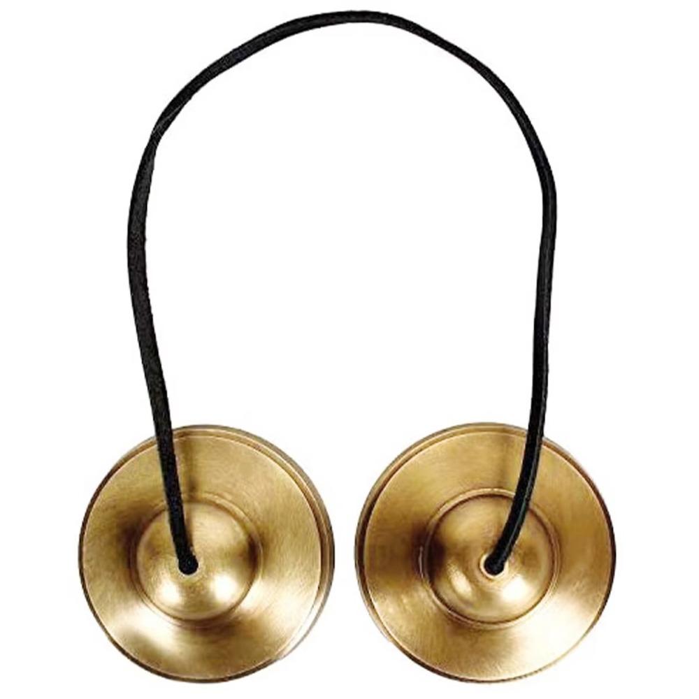 The Eight Auspicious Symbols Tingsha Cymbal Bell Handcrafted Brass Chime Bells  Buddhist