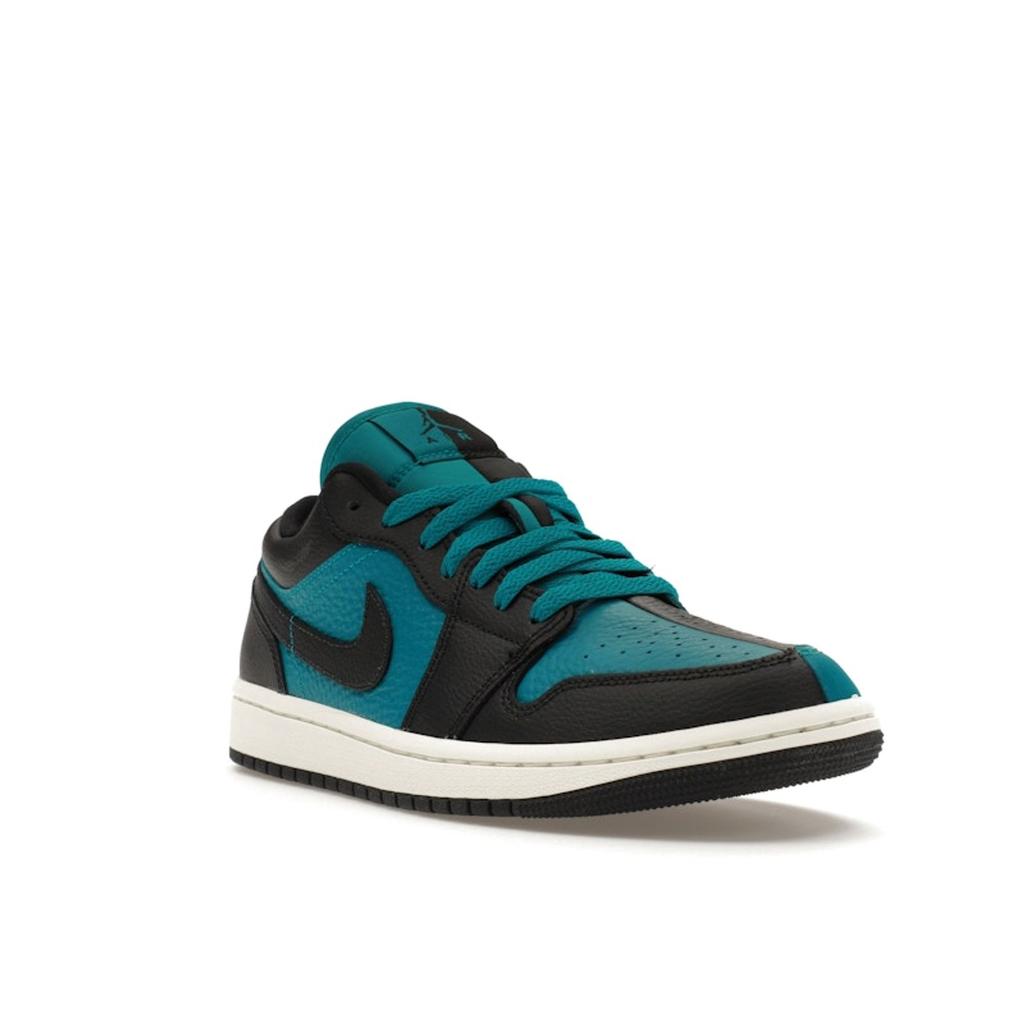 Air Jordan 1 Low SE Split - Bright Spruce Women Sneakers Green Black White DR0502-300