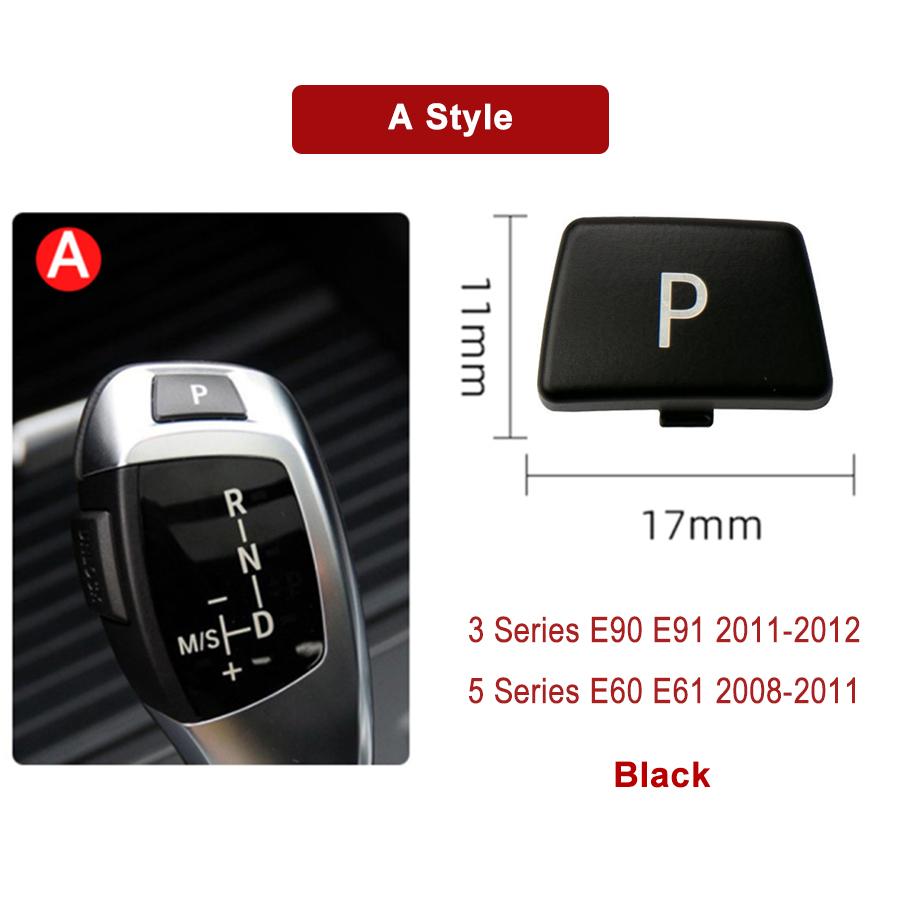 

Крышка рычага переключения передач автомобиля Auto P Parking Button для BMW 3 5 7 X3 X4 X5 X6 Series E90 F30 F10 F01 F25 F26 E70 F15 F16 A Style Black