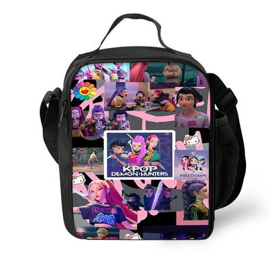 Bolsa Térmica Caçadores de Demônios KPop para Estudantes e Crianças - Bolsa de Gelo 6273