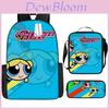 Der Powerpuff Girls Cartoon Rucksack Mit Schaumstoffgepolsterten Trägern Für Die Schule Und Den Täglichen Gebrauch