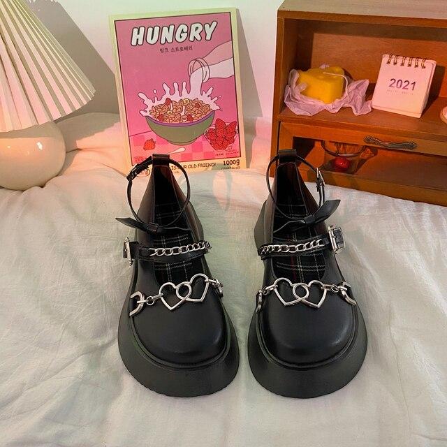 Αγοράστε Shoes Uniform Platform Shoes Japanese School Uniform High