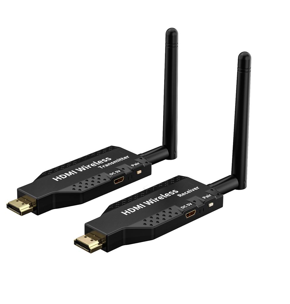 Wireless 150m for HDMI Screen Projector Accessory for TV Laptop Office-Audio & Video Made of Durable Plastic