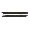 Pair of Carbon Fiber Soft-Touch Decorative Strips for 2017-2020 BMW Z4 Center Console, Gearshift, and Side Trim.