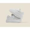 Kids White Sneakers Lightweight Soft Sole Casual Shoes For Boys Girls