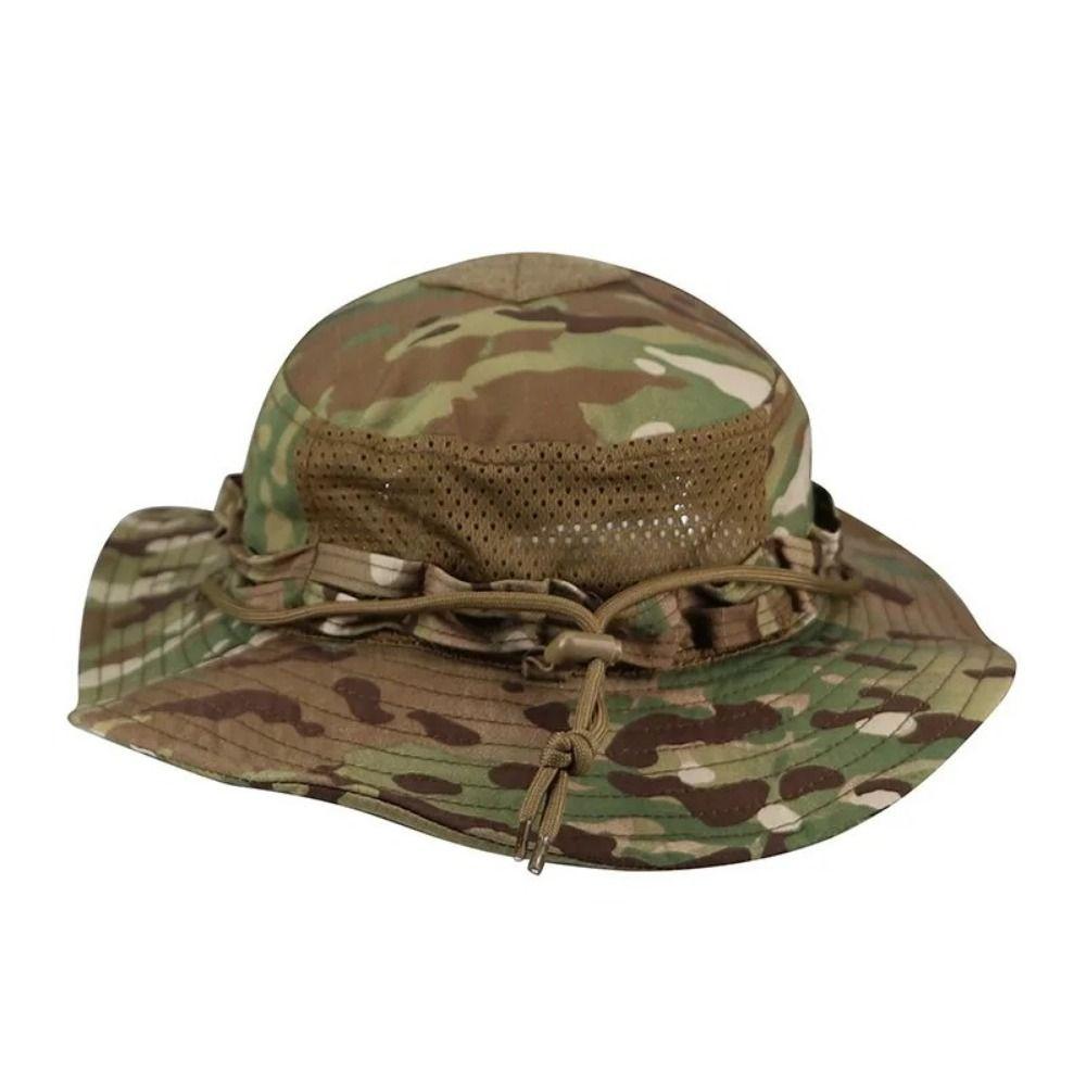 Breathable Bucket Benny Hats Large Brim Multicam Fishing Sun Cap Fisherman Hat Fishing
