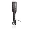 PU Leather Spiked Paddle - Couples' Flirtation and Spanking Toy.