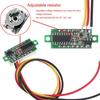 4pcs Digital Mini Digital Voltmeter 0.28Inch Three-Line 0-100V Digital Voltmeter Gauge Tester LED Display Panel Voltmeter