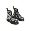 Dr. Martens Jadon Series Leather Polka Dot Short Boots Unisex Boots Black 26882009