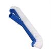 Pool Brush 17inch Pool Brush Head for Cleaning Pool Walls Curved End Pool Scrub Brush Nylon Bristles Pool Brush Head