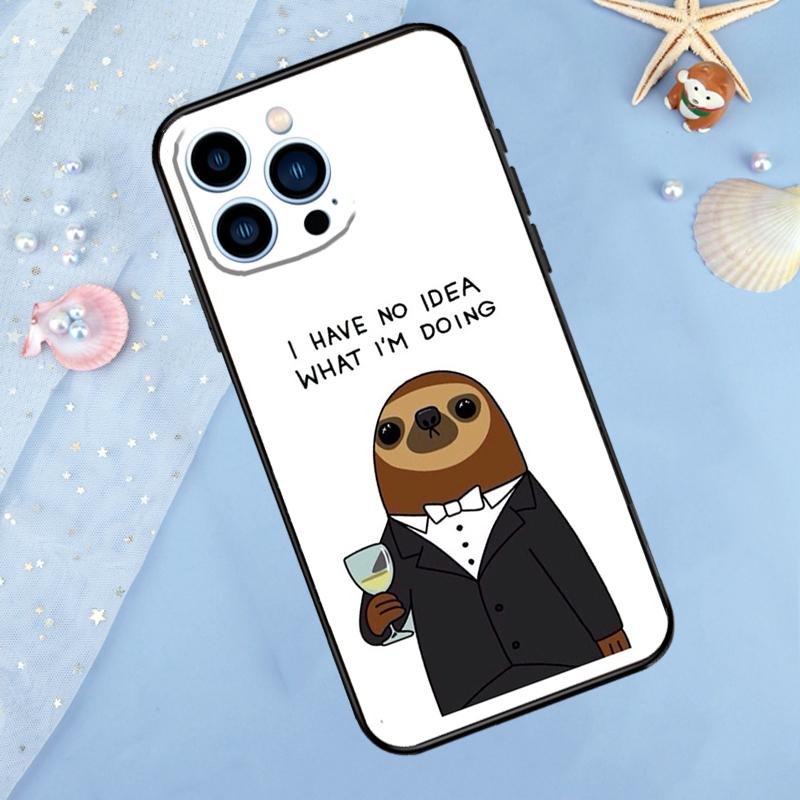 

Sloth Cute Animal Case For iPhone 17 Pro Max 16 15 14 13 12 11 Pro Max Plus 12 13 Mini 16e 17 Air Back Cover iPhone 16