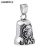 Skull Eagle Motorcycle Bell Stainlesss Steel Cool Biker Guard Bell for Harley Indian Chief Dyna Softail Fatboy Bobber Universal