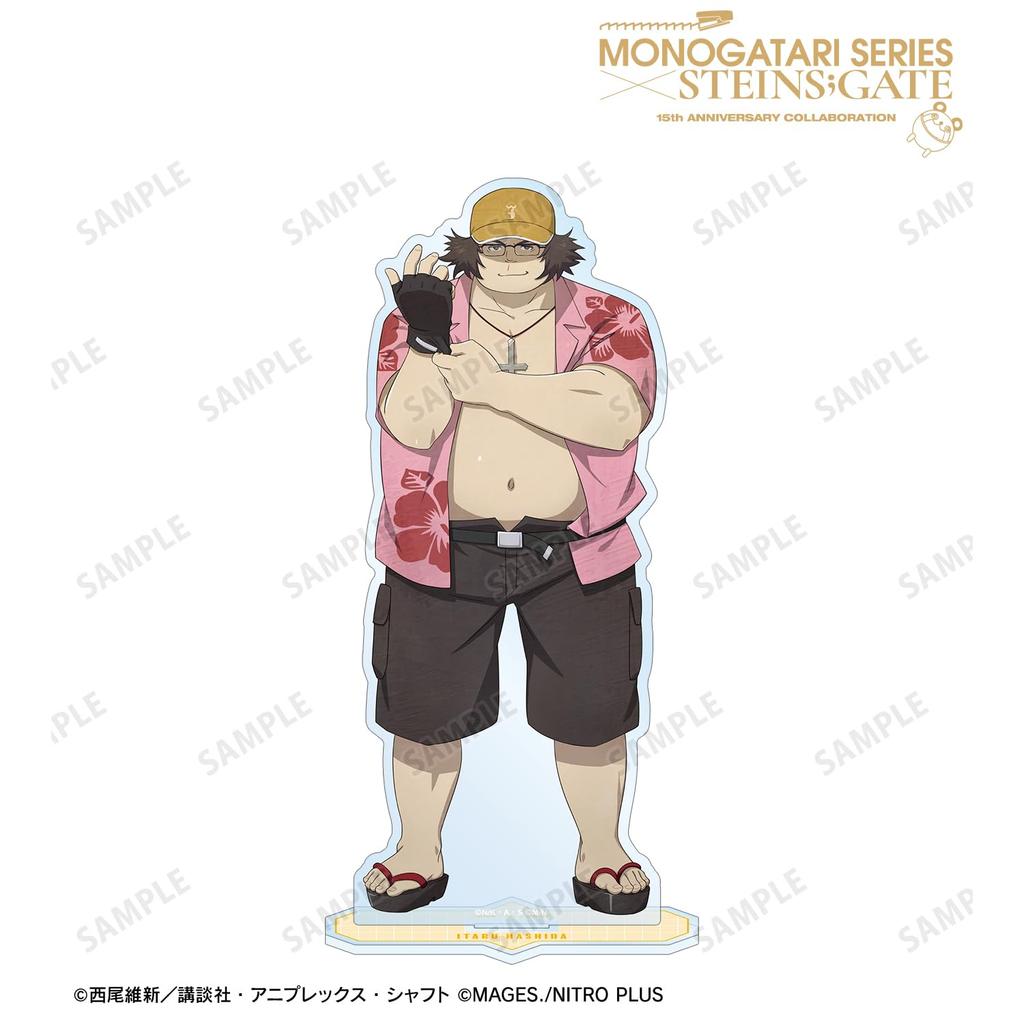 Monogatari Series X STEINS GATE Original Illustration by Itaru Hashida Collaboration Big Acrylic Stand Ver.